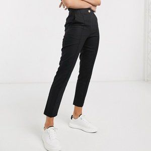 ASOS black linen pants
